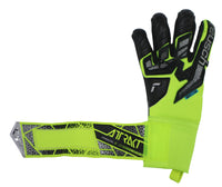 Thumbnail for REUSCH guanti portiere bimbo ATTRAKT FREEGEL SILVER JUNIOR 5572235 2025 NERO GIALLO FLUO luglio 2025