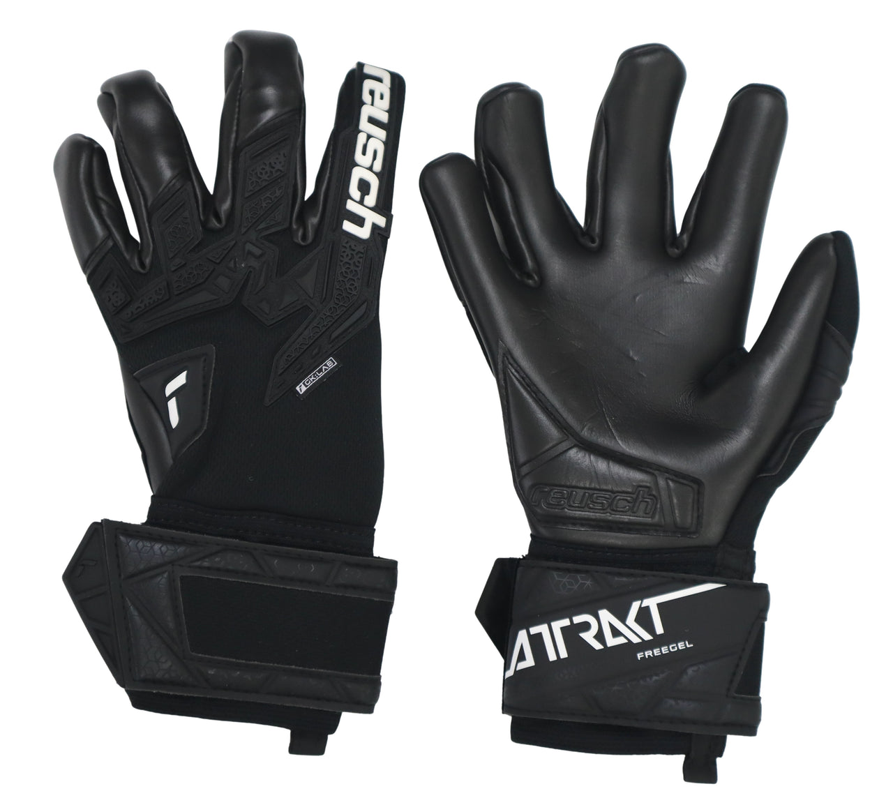 REUSCH guanti portiere gara ATTRAKT FREEGEL INFINITY 5570735 7700 NERO luglio 2025