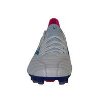 Thumbnail for MIZUNO scarpe calcio tacchetti fissi MORELIA NEO IV B ELITE P1GA254225 FG BIANCO BLUETTE giugno 2025