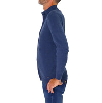 Thumbnail for TAKE TWO maglione uomo cardigan cashemire GAUGE 12 UT00603 BLUETTE inverno 2025