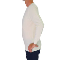 Thumbnail for TAKE TWO maglione uomo girocollo cashmere GAUGE 12 UT00600 PANNA inverno 2025