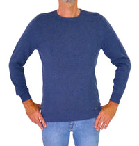 Thumbnail for TAKE TWO maglione uomo girocollo cashmere GAUGE 12 UT00600 BLUETTE inverno 2025