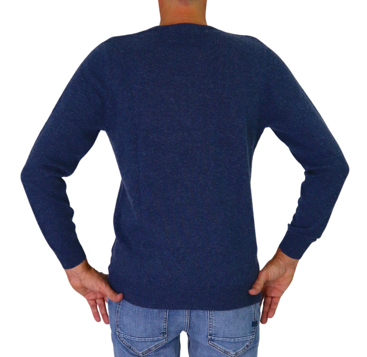 TAKE TWO maglione uomo girocollo cashmere GAUGE 12 UT00600 BLUETTE inverno 2025