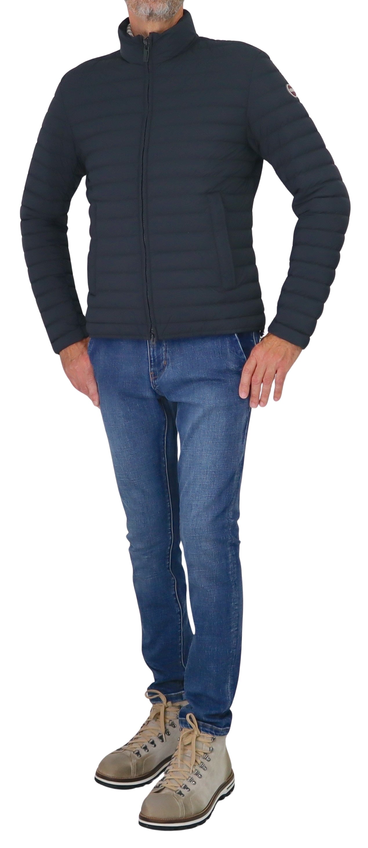 COLMAR giubbotto uomo 100 grammi nylon no cappuccio 1246 4ZP MINDSET 99 NERO inverno 2025