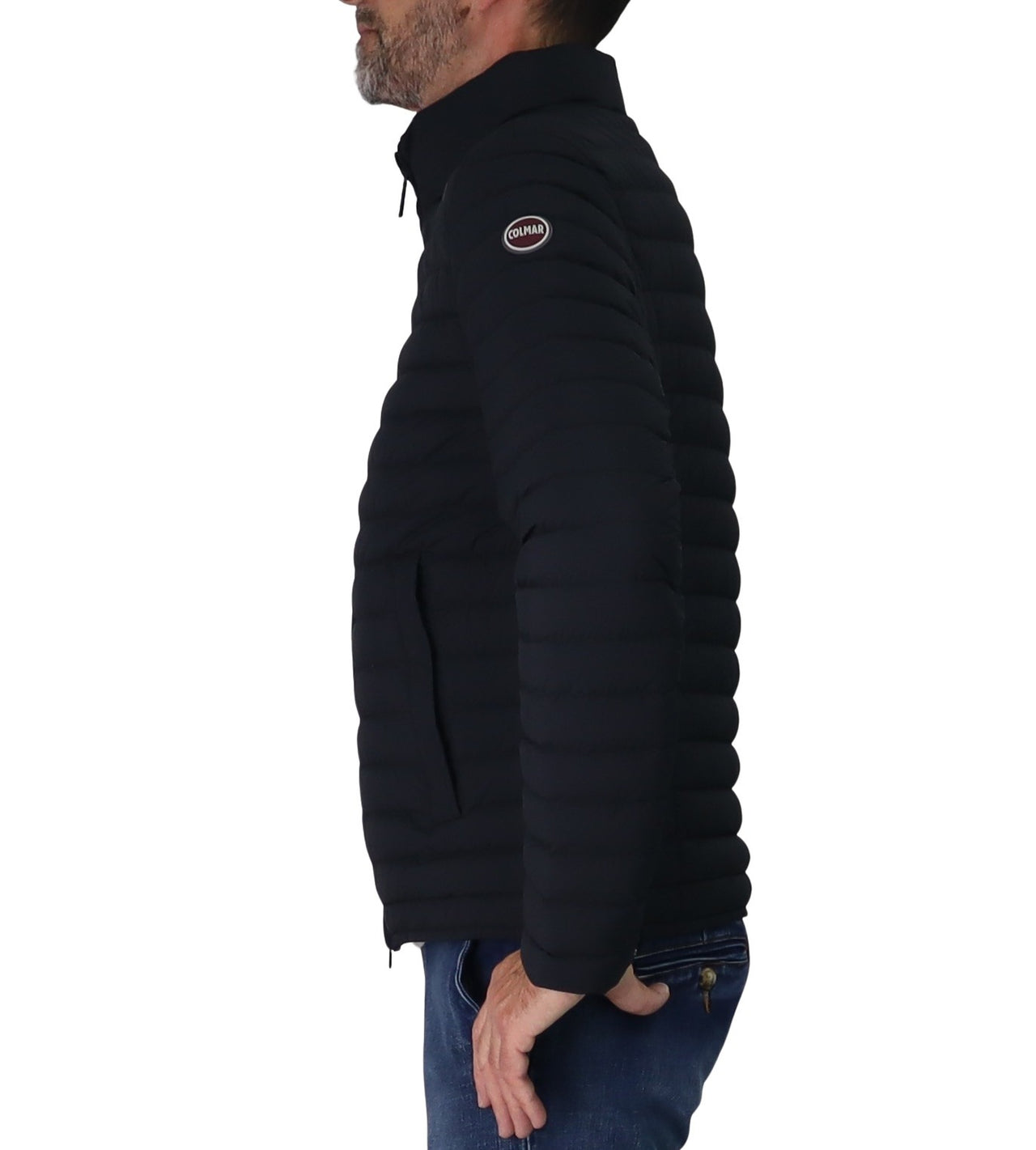 COLMAR giubbotto uomo 100 grammi nylon no cappuccio 1246 4ZP MINDSET 99 NERO inverno 2025