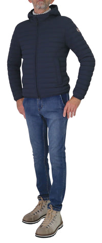 Thumbnail for COLMAR giubbotto uomo 100 grammi nylon cappuccio 1245 4ZP MINDSET 68 BLU inverno 2025