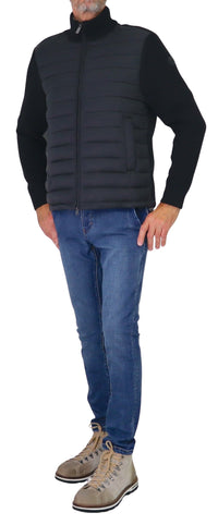 Thumbnail for COLMAR giubbotto uomo piumino collo alto multi tessuto 1114 8ZX LEGACIES 99 NERO inverno 2025