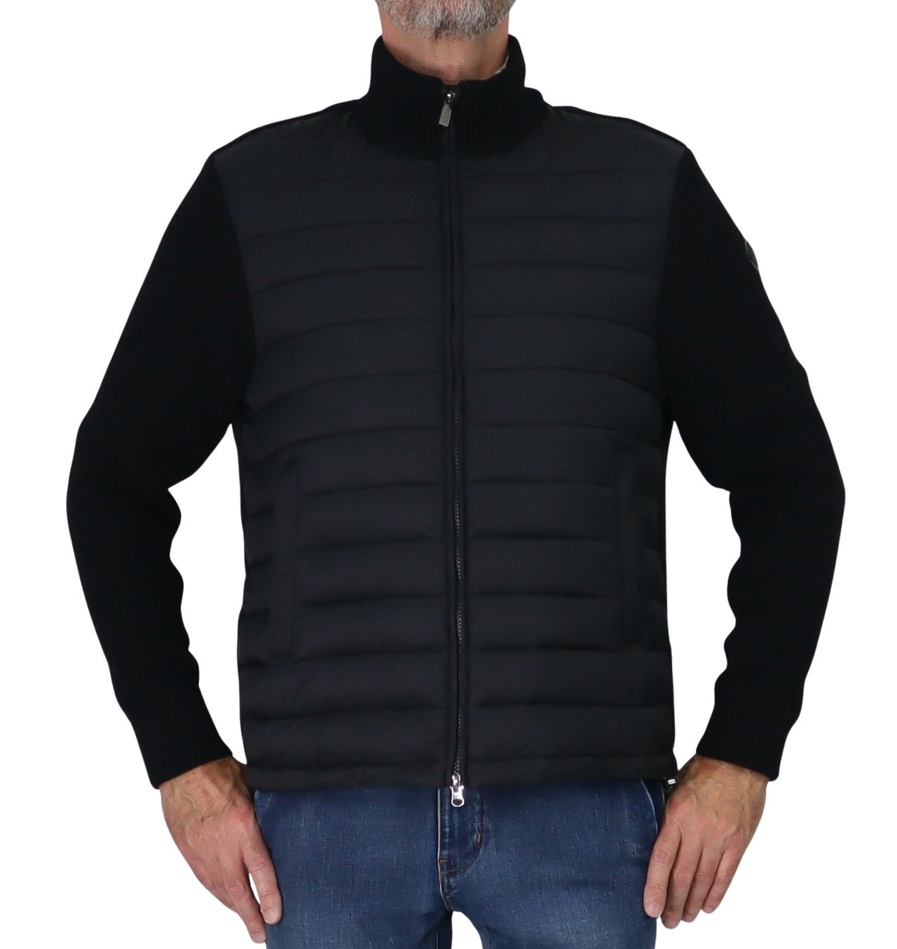 COLMAR giubbotto uomo piumino collo alto multi tessuto 1114 8ZX LEGACIES 99 NERO inverno 2025