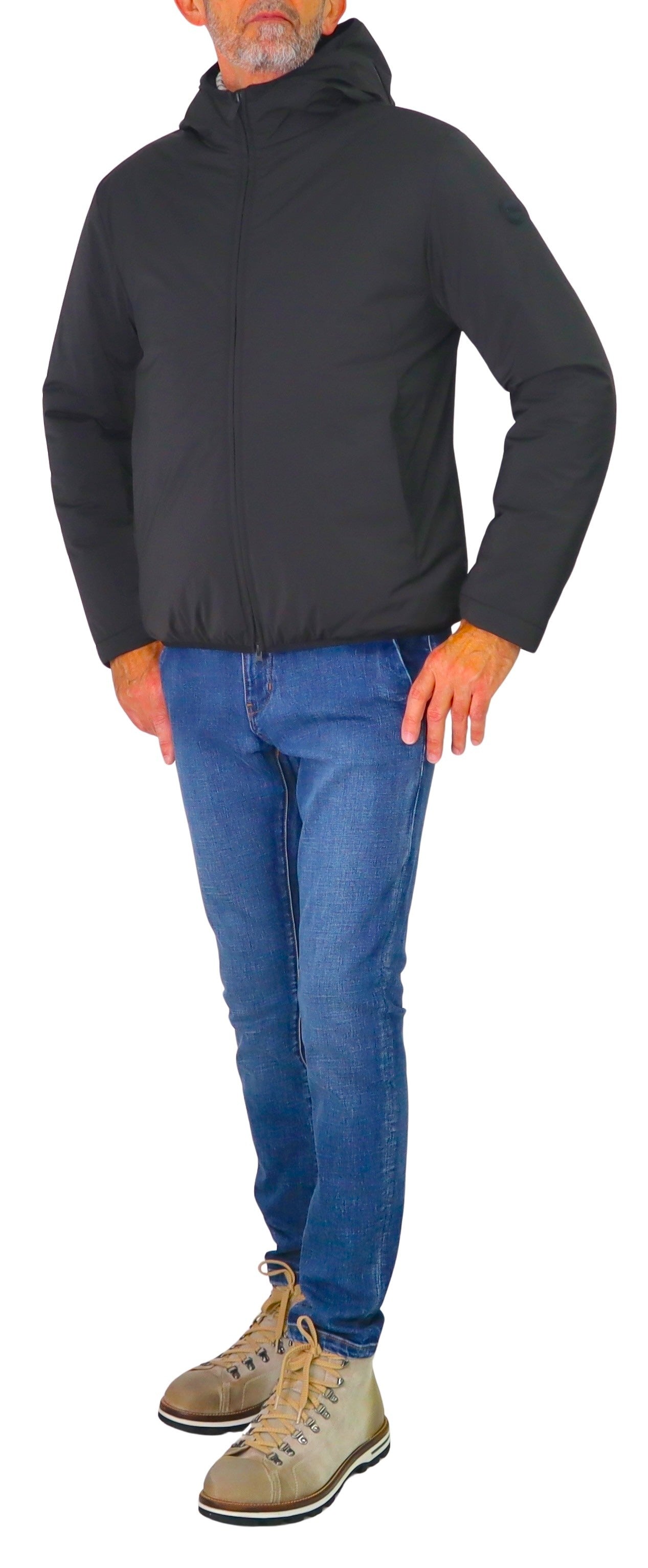 COLMAR giubbotto uomo bomber nylon cappuccio 1127 4WX OTHERWISE 99 NERO inverno 2025