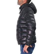 Thumbnail for COLMAR giubbotto uomo piumino cappuccio 1271R 2ZO POLISHED 99 NERO inverno 2025