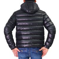 Thumbnail for COLMAR giubbotto uomo piumino cappuccio 1271R 2ZO POLISHED 99 NERO inverno 2025