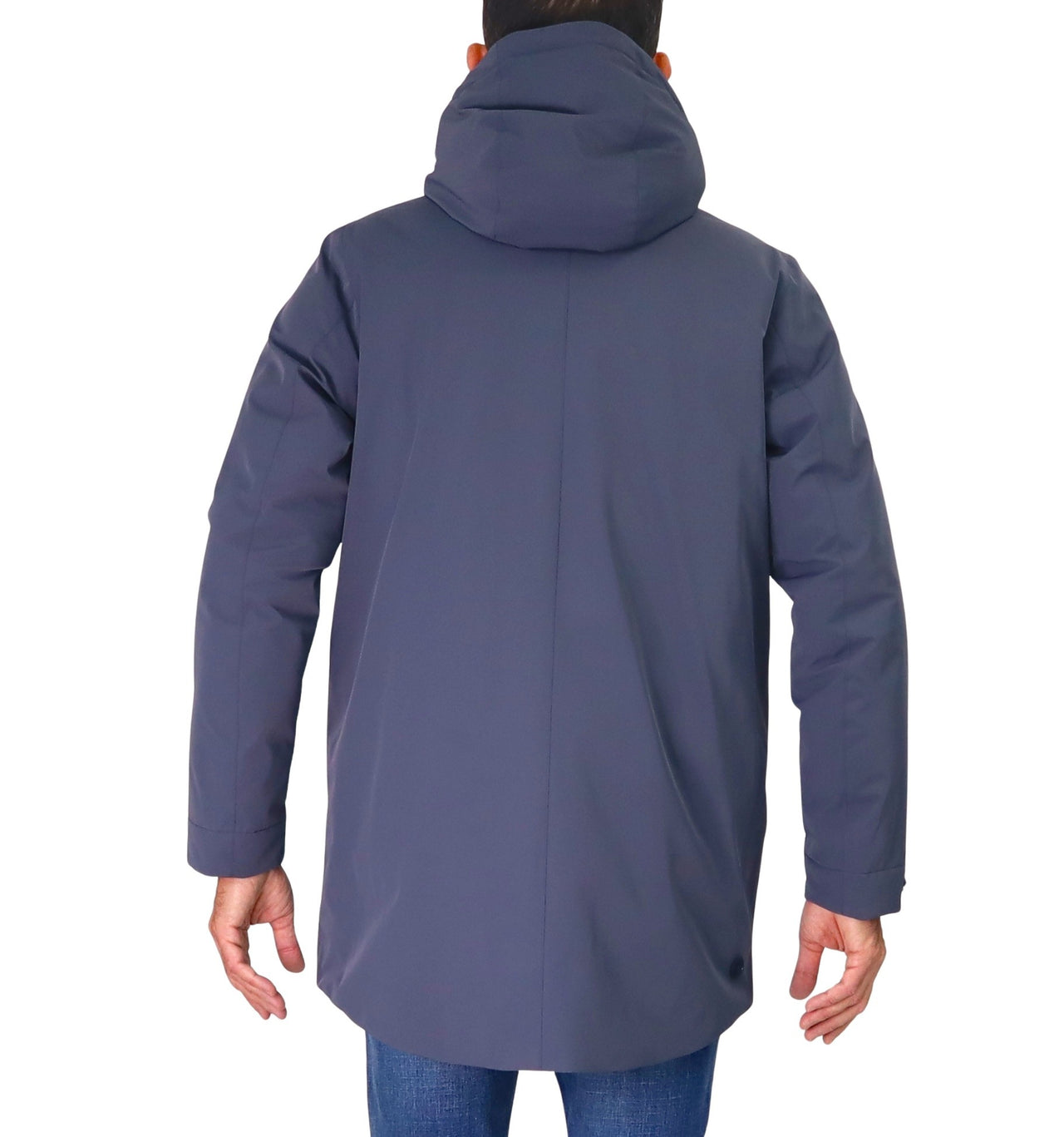 COLMAR giubbotto uomo cappuccio stretch piuma 1288 4ZL DURABILITY 68 BLU inverno 2025