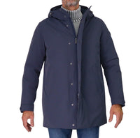 Thumbnail for COLMAR giubbotto uomo cappuccio stretch piuma 1288 4ZL DURABILITY 68 BLU inverno 2025