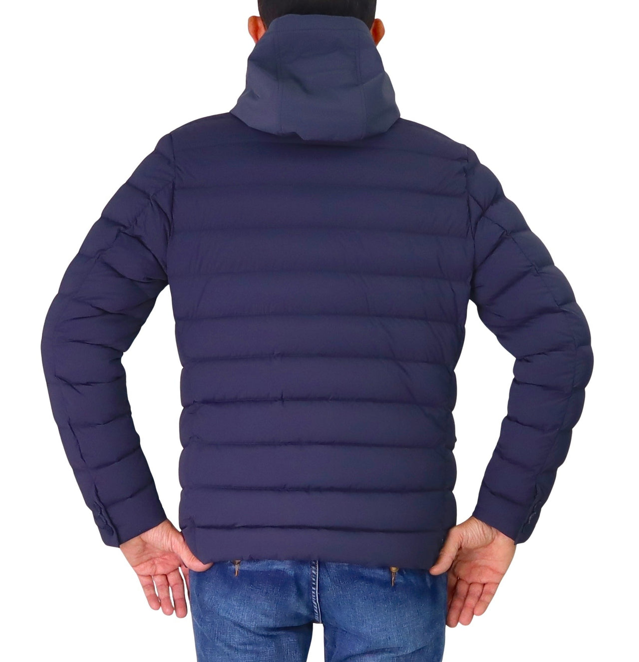 COLMAR giubbotto uomo giacca nylon stretch cappuccio 1267 2ZL FUNCTIONALITY 68 BLU inverno 2025