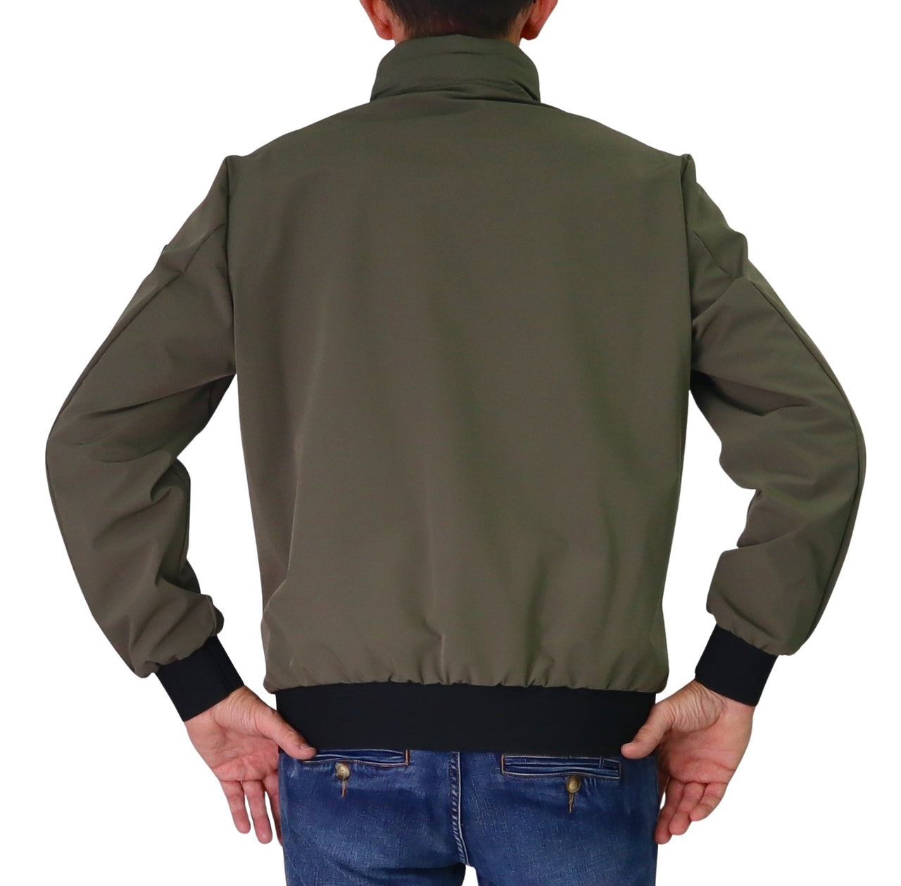 PEUTEREY giubbotto uomo bimateriale piuma KILDIN BMAT PEU542101191969 689 VERDE inverno 2025