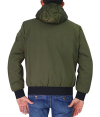 Thumbnail for PEUTEREY giubbotto uomo bimateriale piuma KOONS KJ BMAT PEU520701181862 690 VERDE inverno 2025