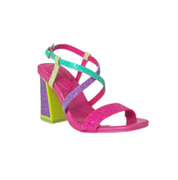Thumbnail for MENBUR sandali donna tacco alto glitter 23832 0033 MULTICOLOR estate 2023