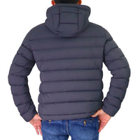 Thumbnail for PEUTEREY giubbotto uomo bomber piuma cappuccio BOGGS 04 PEU558201181971 799 GRIGIO inverno 2025