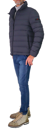 Thumbnail for PEUTEREY giubbotto uomo bomber piuma cappuccio BOGGS 04 PEU558201181971 799 GRIGIO inverno 2025