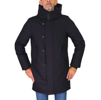 Thumbnail for PEUTEREY giubbotto uomo parka piuma cappuccio KASA KI 03 PEU485201111871 NER NERO inverno 2025