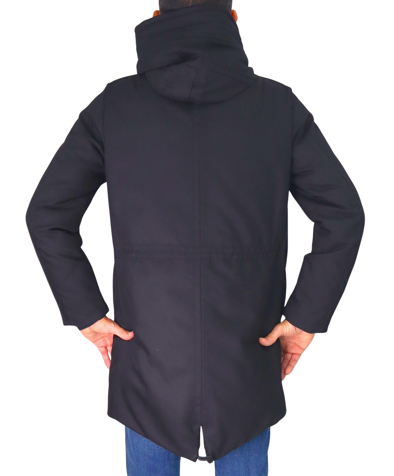 PEUTEREY giubbotto uomo parka piuma cappuccio KASA KI 03 PEU485201111871 NER NERO inverno 2025
