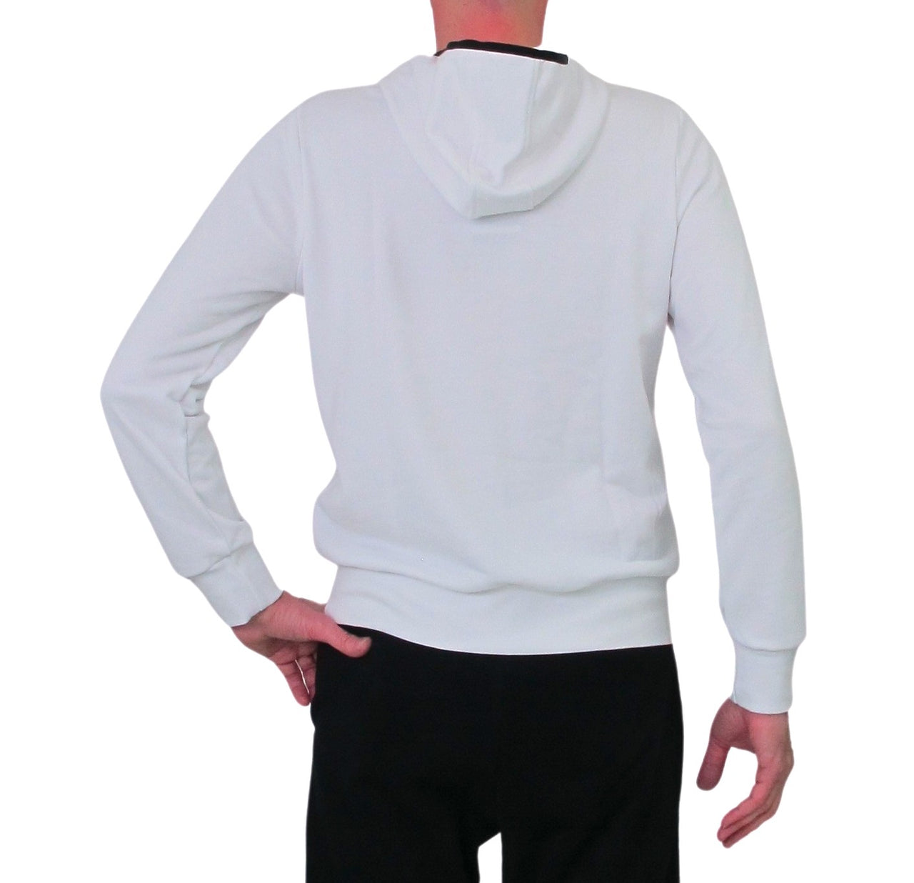 ERREA' REPUBLIC felpa uomo cappuccio BLACK BOX R27G0B0Z00010 BIANCO estate 2023