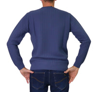 Thumbnail for HARMONT&BLAINE maglione uomo lana girocollo HRP790 030277 835 CARTA DA ZUCCHERO inverno 2025