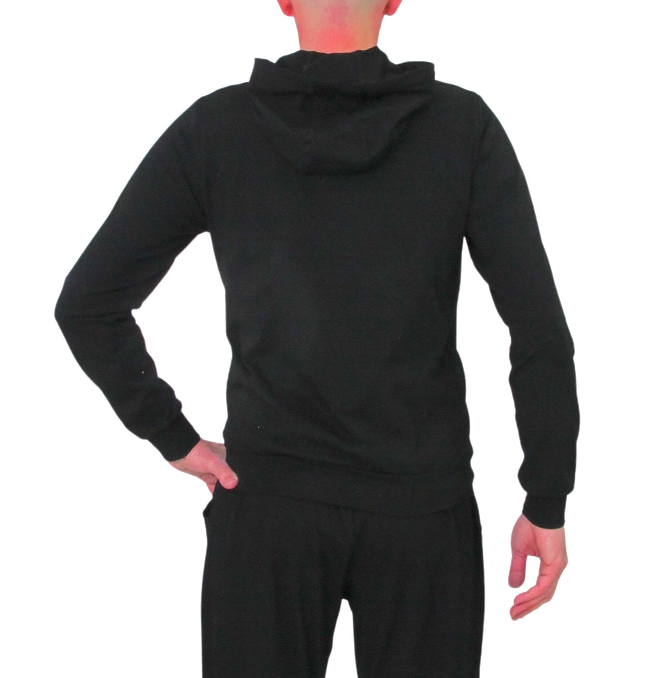 ERREA' REPUBLIC felpa uomo cappuccio ESSENTIAL R27G0L0Z00120 NERO estate 2023