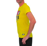 ERREA' REPUBLIC t-shirt uomo a giro BLACK BOX R27M0C0C74610 GIALLO estate 2023