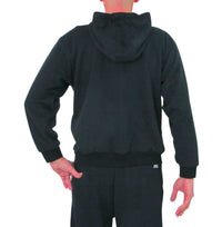 Thumbnail for ERREA' REPUBLIC felpa uomo cappuccio zip GRAPHIC R27G0R0Z00120 NERO estate 2023