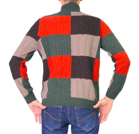 Thumbnail for HARMONT&BLAINE maglione uomo lana collo alto HRP799 030646 613 MULTICOLOR inverno 2025