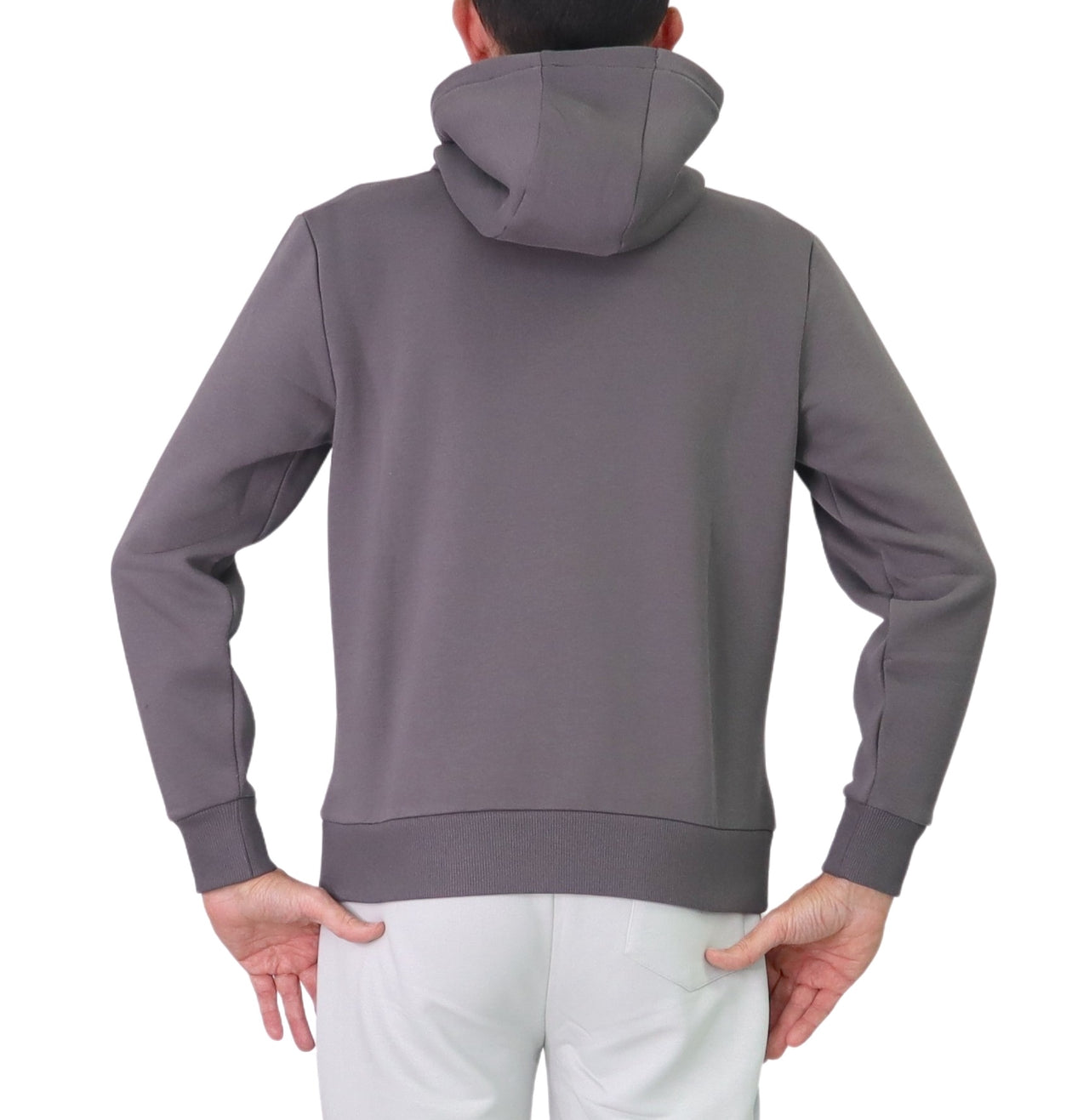 COLMAR felpa uomo cappuccio cotone maxi logo 6248 1WX MODISH 378 GRIGIO inverno 2025