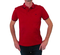 Thumbnail for HARMONT & BLAINE polo uomo cotone LNJ010 021148 513 ROSSO SCURO estate 2023