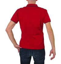 Thumbnail for HARMONT & BLAINE polo uomo cotone LNJ010 021148 513 ROSSO SCURO estate 2023