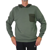 Thumbnail for COLMAR felpa uomo cappuccio cotone 6282 6ZJ URBANIZED 498 VERDE inverno 2025