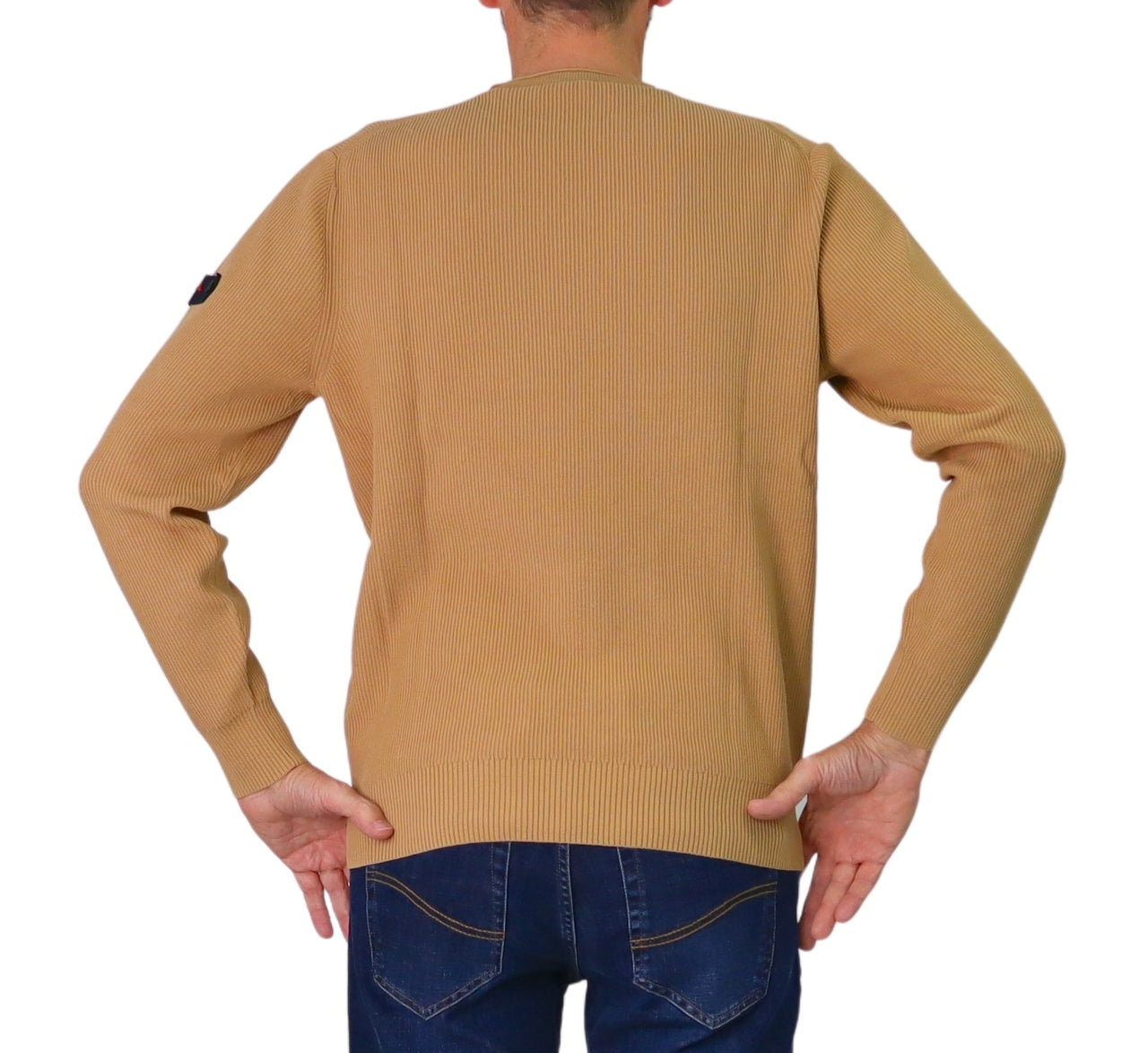 PEUTEREY maglione uomo girocollo caldo cotone GARGALLO FW 02 PEU561799012365 995 CAMMELLO inverno 2025