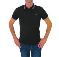 Thumbnail for HARMONT & BLAINE polo uomo cotone LNJ010 021148 999 NERO estate 2023