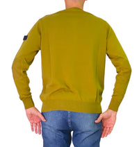 Thumbnail for PEUTEREY maglione uomo girocollo cotone lana EXMOOR 07 PEU561199011919 945 VERDE inverno 2025