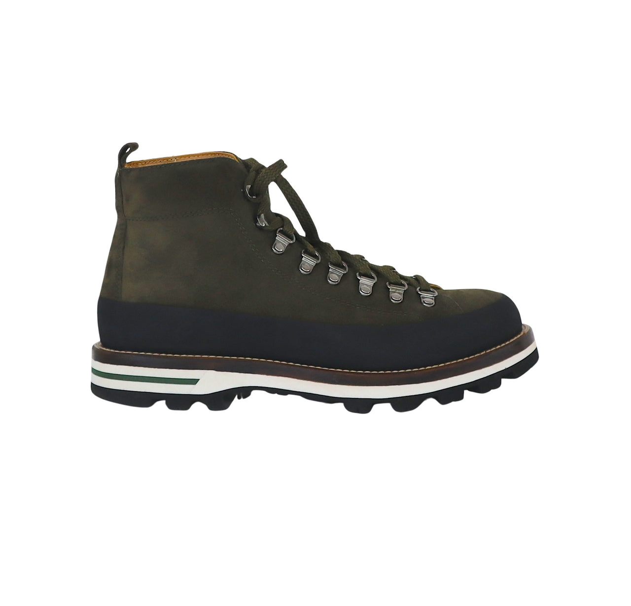 MONPIZ scarpe uomo scarponcino pelle suede LUSSARI ANETO VERDONE inverno 2025