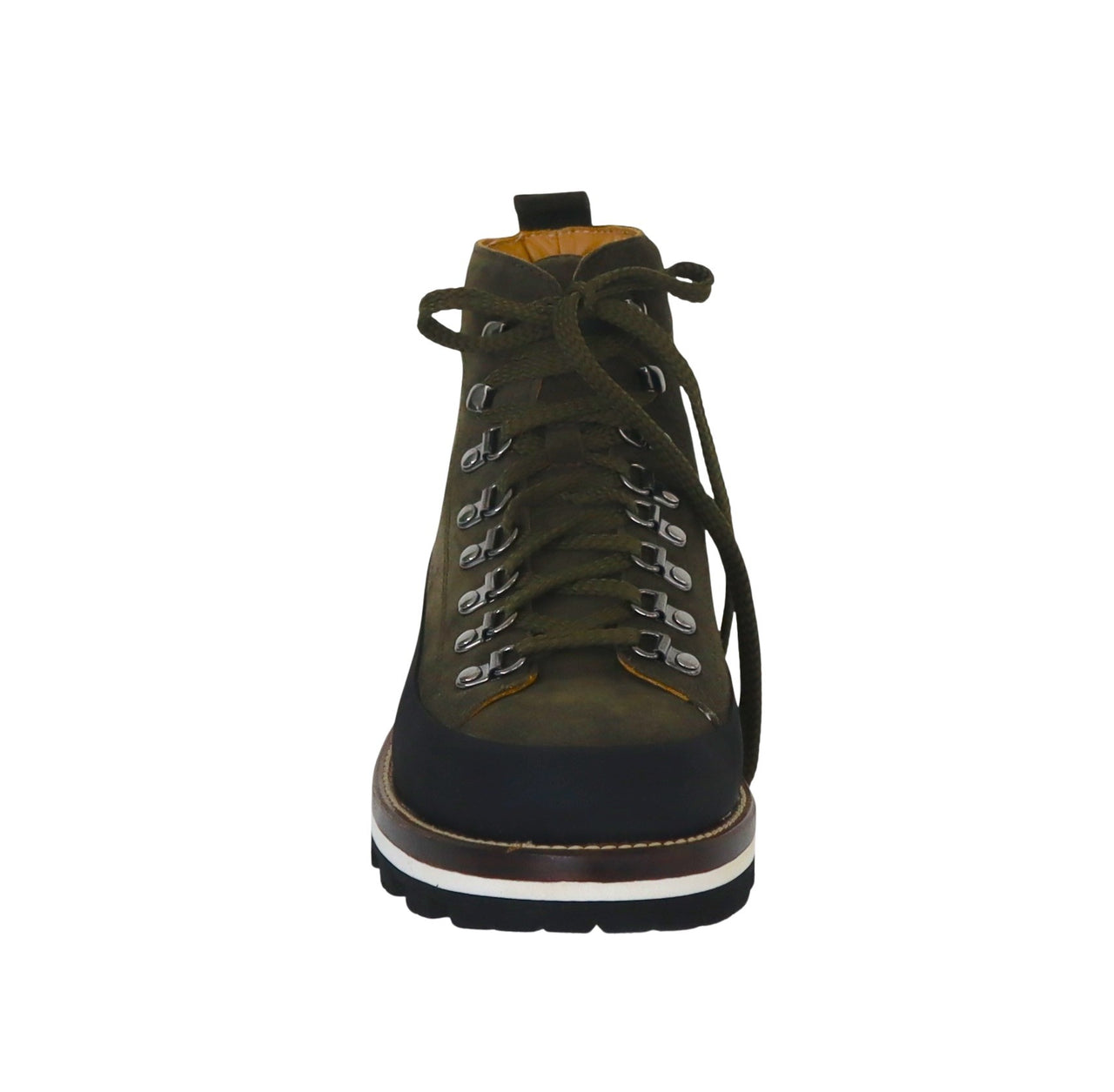 MONPIZ scarpe uomo scarponcino pelle suede LUSSARI ANETO VERDONE inverno 2025