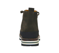 Thumbnail for MONPIZ scarpe uomo scarponcino pelle suede LUSSARI ANETO VERDONE inverno 2025