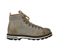 Thumbnail for MONPIZ scarpe uomo scarponcino pelle suede HERITAGE OASI BEIGE inverno 2025