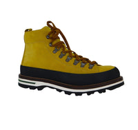 Thumbnail for MONPIZ scarpe uomo scarponcino pelle suede LUSSARI ZENDAIA GIALLO OCRA inverno 2025
