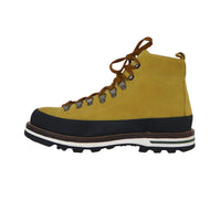 Thumbnail for MONPIZ scarpe uomo scarponcino pelle suede LUSSARI ZENDAIA GIALLO OCRA inverno 2025