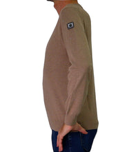 Thumbnail for SHOCKLY maglione uomo girocollo caldo cotone CROSSES ROUND 3M4002 BEIGE inverno 2025