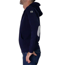 Thumbnail for SHOCKLY felpa uomo cotone cappuccio full zip F HOOD ZIP 3F1622 BLU inverno 2025