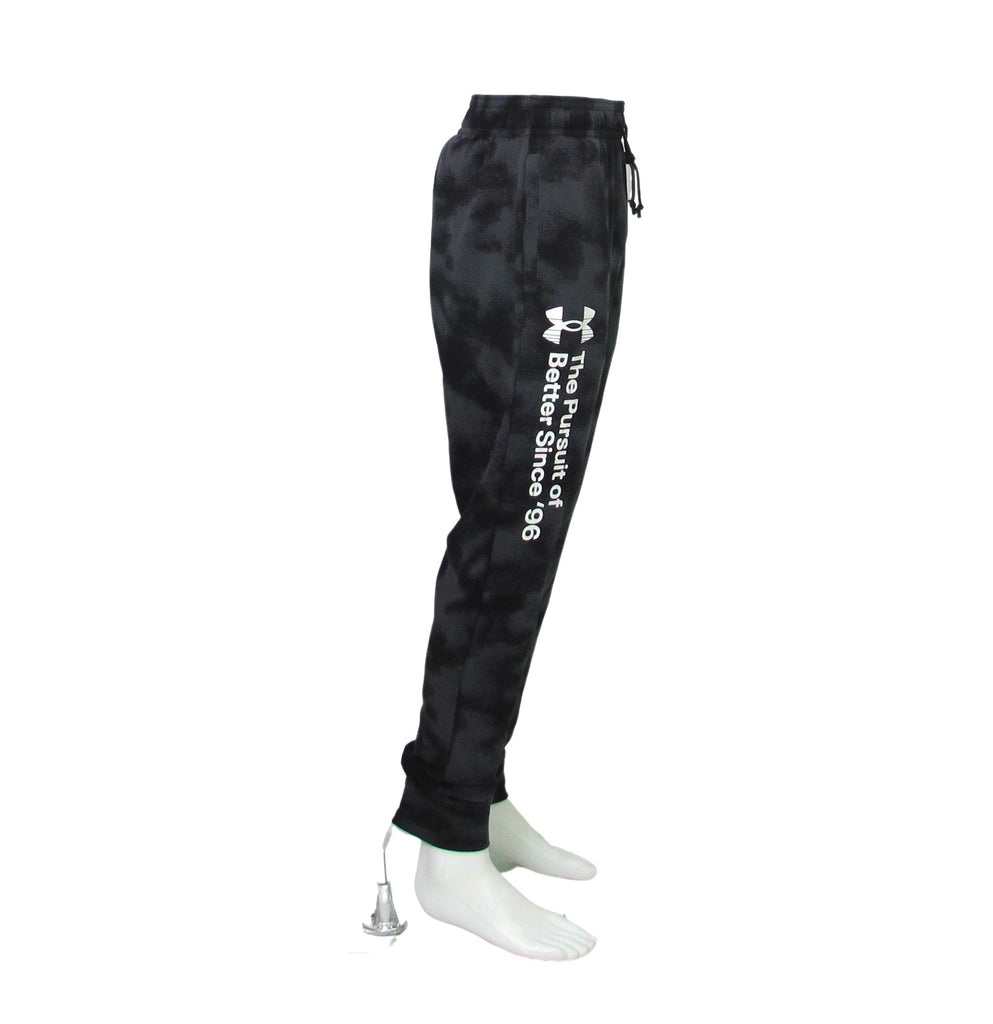 UNDER ARMOUR pantaloni uomo felpa tuta 1377593 001 GRIGIO NERO