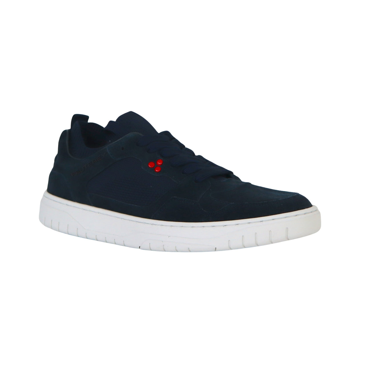 PEUTEREY scarpe sneaker uomo camoscio HOLSTEIN 01 PEU570599011309 215 BLU inverno 2025