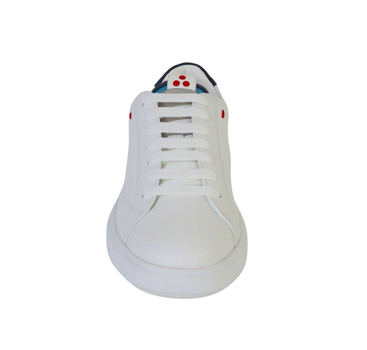 PEUTEREY scarpe sneaker uomo pelle QUARTER PEU552299011309 215 BIANCO BLU inverno 2025