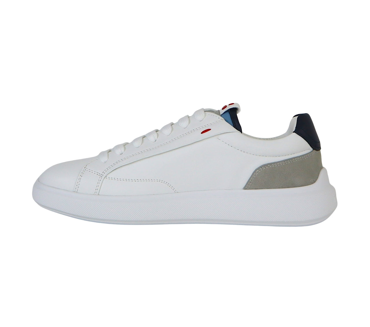 PEUTEREY scarpe sneaker uomo pelle QUARTER PEU552299011309 215 BIANCO BLU inverno 2025